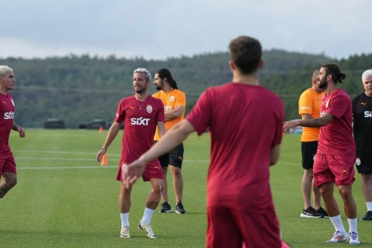 Galatasaray yeni sezon öncesi ilk antrenmanını yaptı