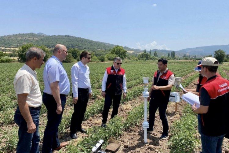 Balıkesir'de tarımda &uuml;reticiye destek! Akıllı Ova Projesi hayata ge&ccedil;irildi