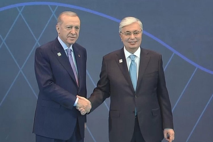 Cumhurbaşkanı Erdoğan, Şİ&Ouml; Zirvesi'nde