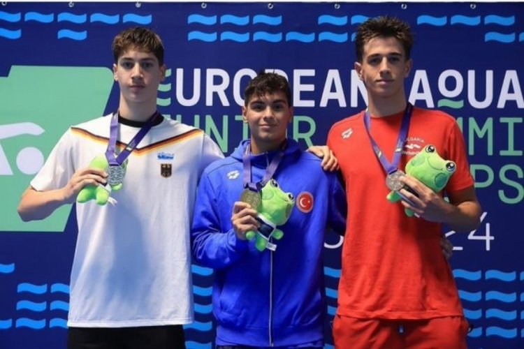 Bursalı sporcu Nusret Allahverdi, Avrupa Gençler Şampiyonu oldu