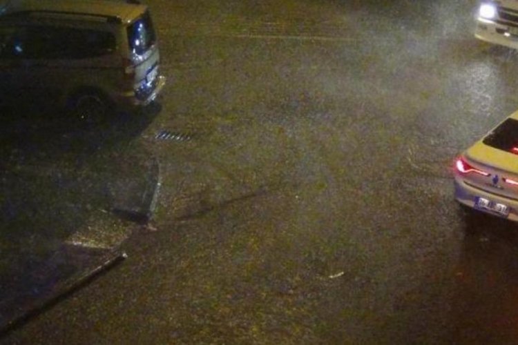 Kars'ta sağanak yağış etkili oldu