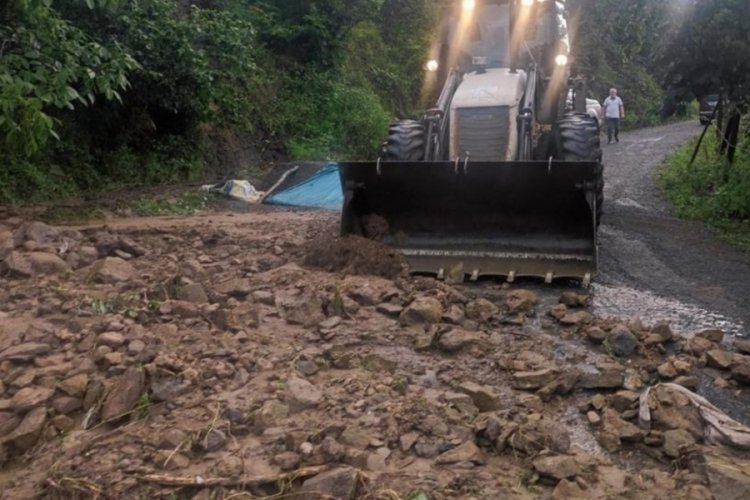 Ordu'da sel felaketi, evler sular altında kaldı