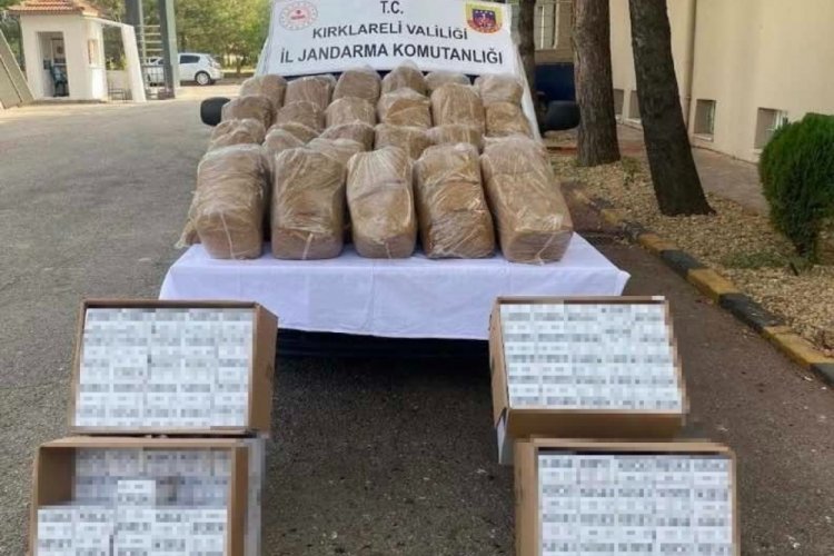Kırklareli'nde  ka&ccedil;ak&ccedil;ılık operasyonu!