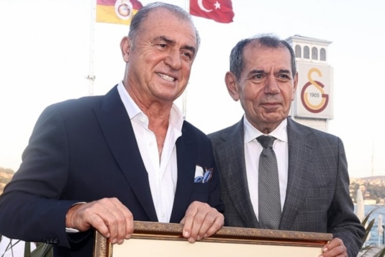 Galatasaray'da Fatih Terim'in 50. yıl kutlaması