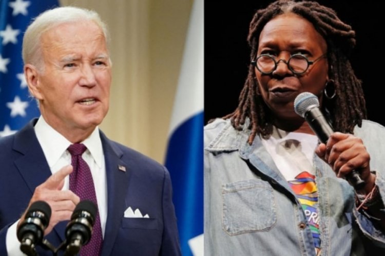 &Uuml;nl&uuml; oyuncu Whoopi Goldberg'den Biden'a destek