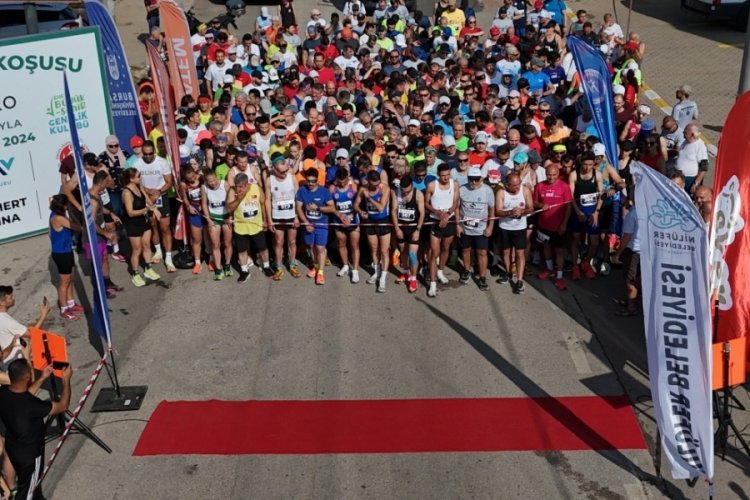 Kazancı Dostluk Koşusu, yaklaşık 500 sporcunun katılımıyla gerçekleşti