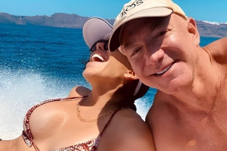 Jeff Bezos'un nişanlısının fotoğraflarını &ccedil;ektiği anlar yeniden g&uuml;ndemde