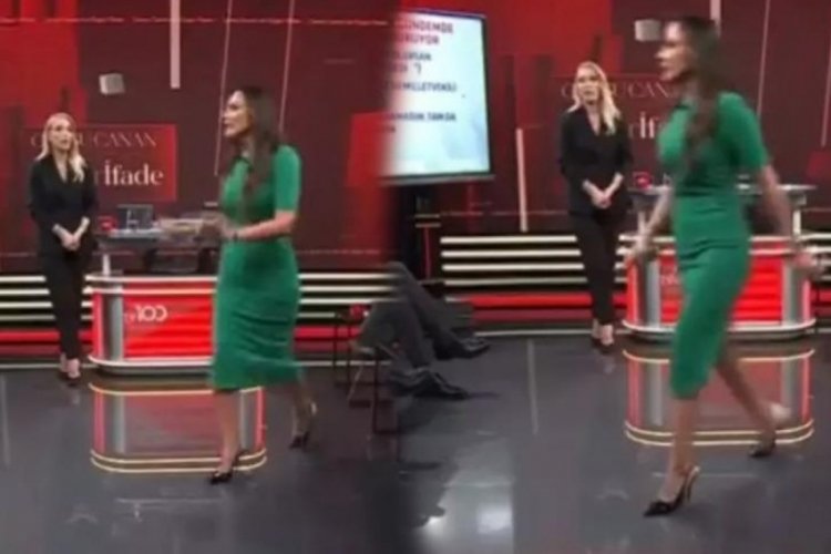 'Kredi kartı' g&ouml;ndermesine &ouml;fkelenen Buket Aydın st&uuml;dyoyu terk etti!