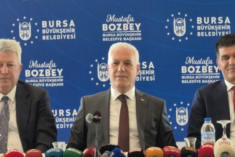 Başkan Bozbey: Bursa'da "k&ouml;rfez ulaşım projesi" başlıyor