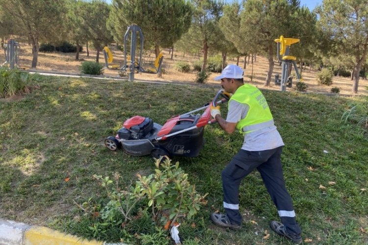 Kocaeli'nde parklara estetik dokunuş