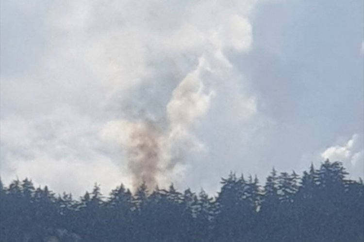 Adana'da yangın: Helikopter ve arazözler yönlendirildi