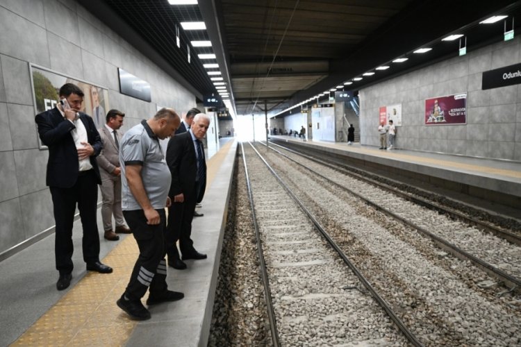 Başkan Bozbey'den Odunluk İstasyonu'na ziyaret