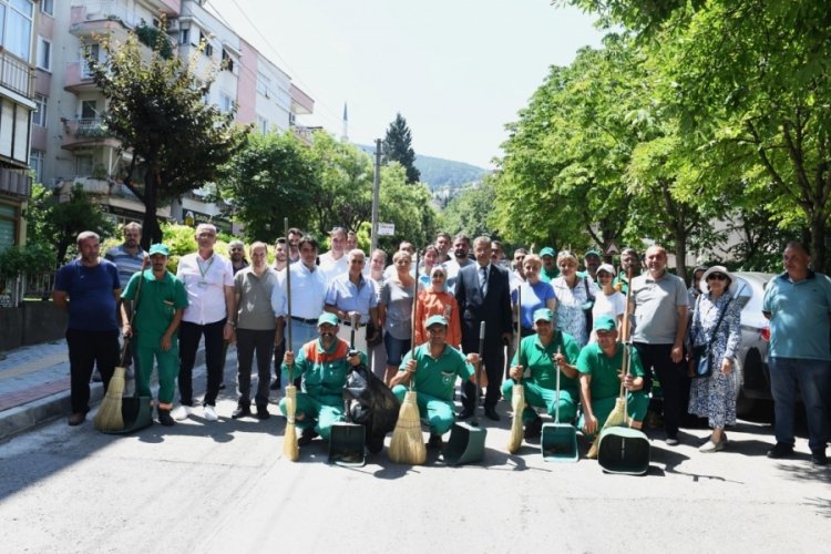 Bursa Osmangazi'de temizlik mesaisi