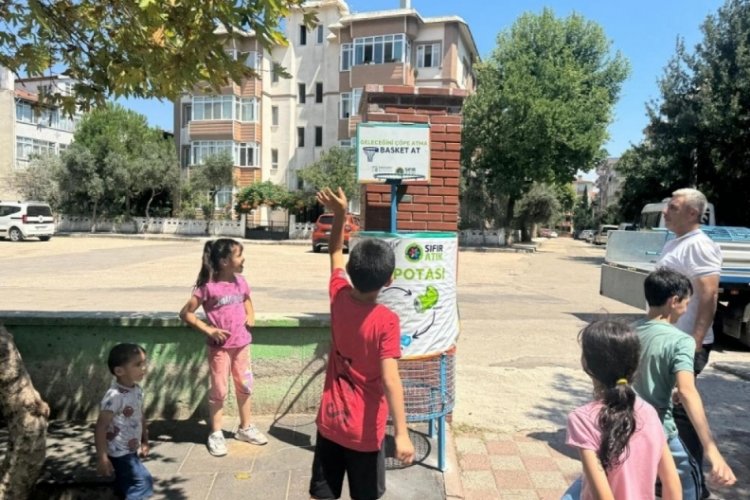 Bursa Karacabey'de atık potası