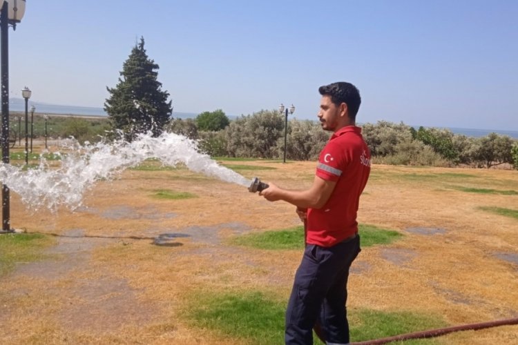  Aydın'da park ve bahçeler estetik görünümüne kavuşuyor