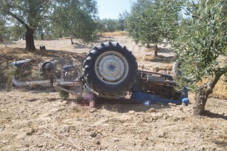 Manisa'da trakt&ouml;r kazası: 1 &ouml;l&uuml;