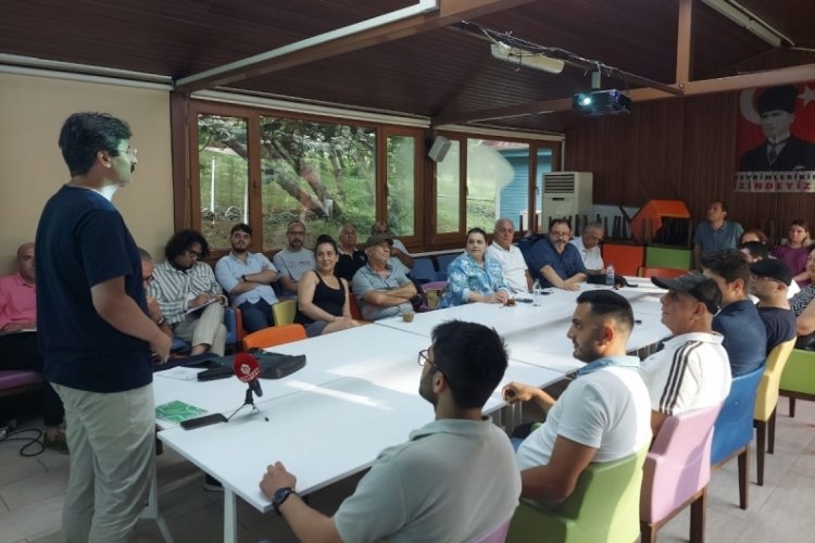 Bursa'da Nil&uuml;fer Kent Konseyi &Ccedil;evre Meclisi toplandı