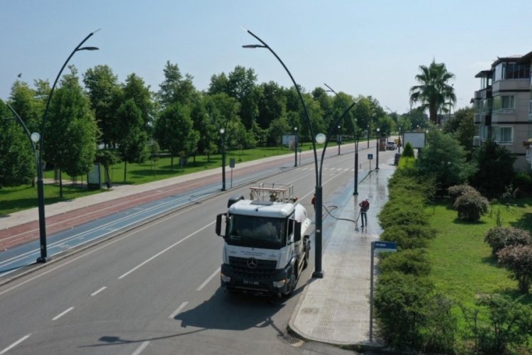Ordu'da &ccedil;evre temizliği devam ediyor