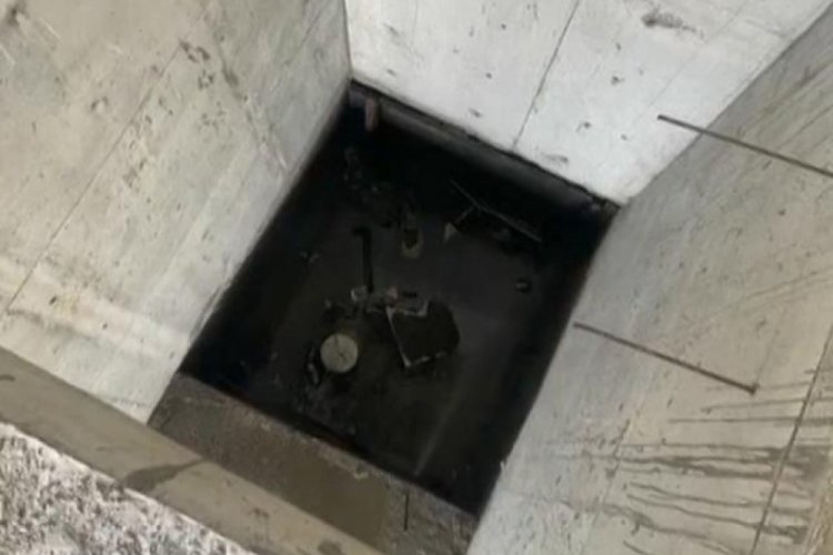 Ceset par&ccedil;alarını mesai saatinde işyerinde saklamış!