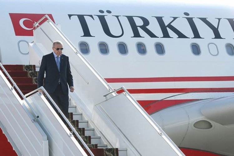 Cumhurbaşkanı Erdoğan T&uuml;rkiye'ye geri d&ouml;nd&uuml;