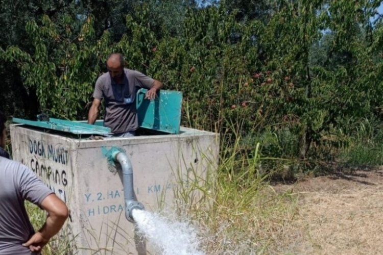 Sulama birliği: Bursa İznik G&ouml;l&uuml;'n&uuml;n g&uuml;ney yakasındaki sulama sorunu &ccedil;&ouml;z&uuml;ld&uuml;
