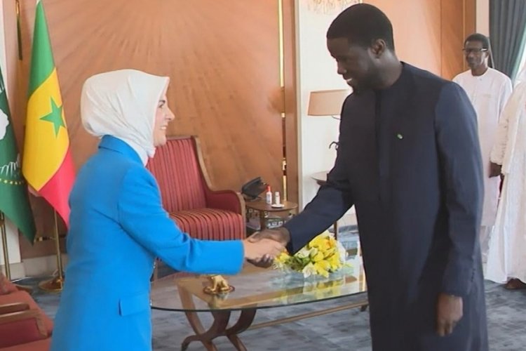 Bakan Göktaş, Senegal Cumhurbaşkanı Faye ile görüştü