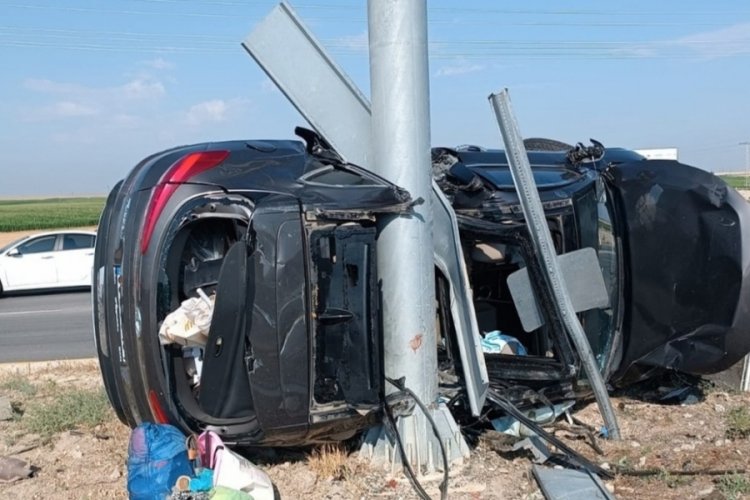 Konya'da trafik kazası: 1 &ouml;l&uuml; 6 yaralı