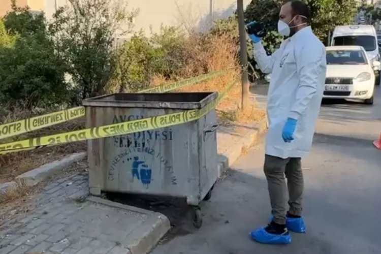Yeni doğan bebeğini &ccedil;&ouml;p konteynerine koyan kadın yakalandı