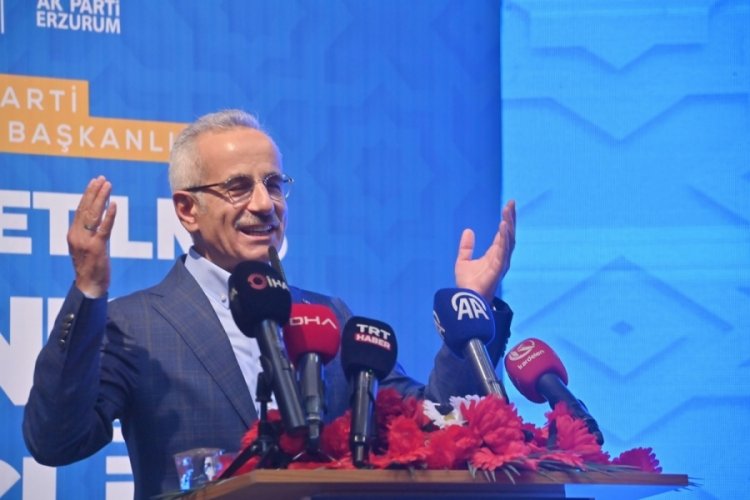Bakan Uraloğlu'ndan Erzurum'a hızlı tren m&uuml;jdesi