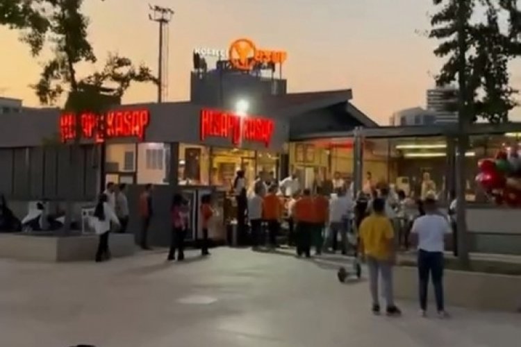 Bursa'da kasiyer ve vatandaşın tartışması kavgaya d&ouml;nd&uuml;