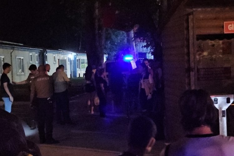 Plajdaki tartışma kanla bitti