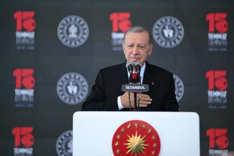 Erdoğan: 15 Temmuz'a oyun diyenleri kıyamete kadar affetmeyeceğiz