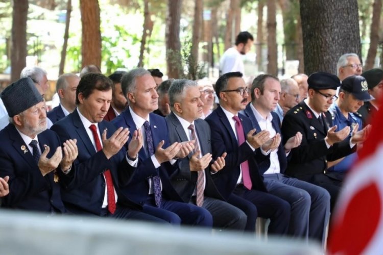 Bursa İneg&ouml;l'de 15 Temmuz programları ziyaret ve dualarla başladı