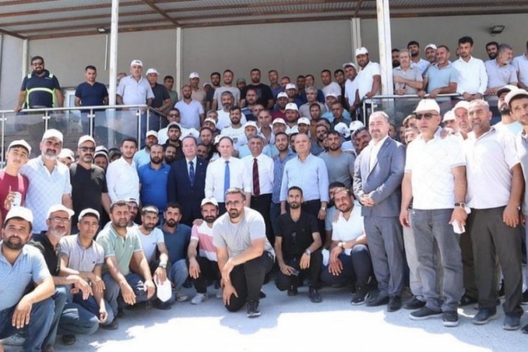 CHP'den Eti Krom'a ziyaret