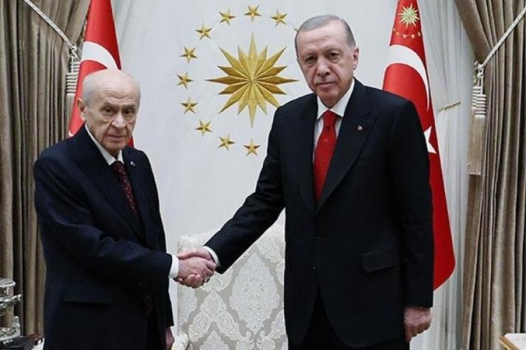 Cumhurbaşkanı Erdoğan, Bahçeli'yi kabul etti 