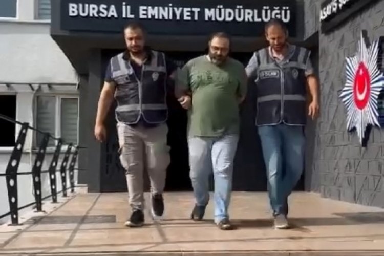 Bursa'da  25 yıl hapis cezasıyla aranan zanlı yakalandı