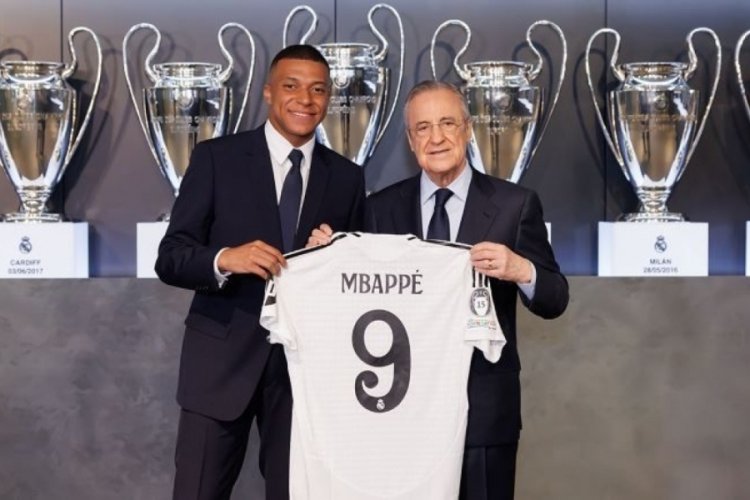 Kylian Mbappe 5 yıllık s&ouml;zleşmeye imza attı