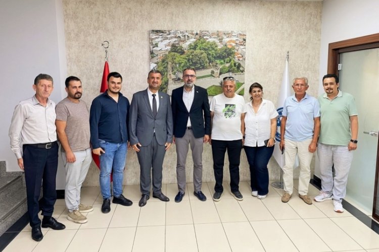 ANASİAD Y&ouml;netiminden Kestel'e ziyaret