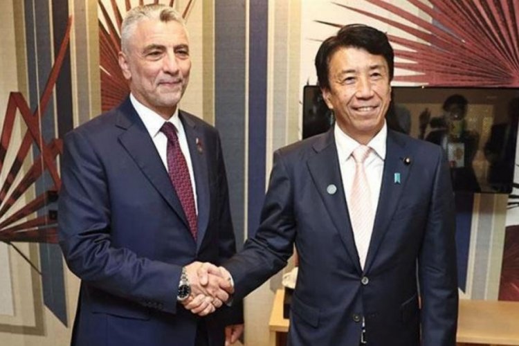 Bakan Bolat İtalya'da Japon mevkidaşı ile bir araya geldi