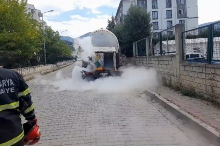 Oksijen&nbsp;y&uuml;kl&uuml; tankerde sızıntı: Hastalar tahliye edildi!