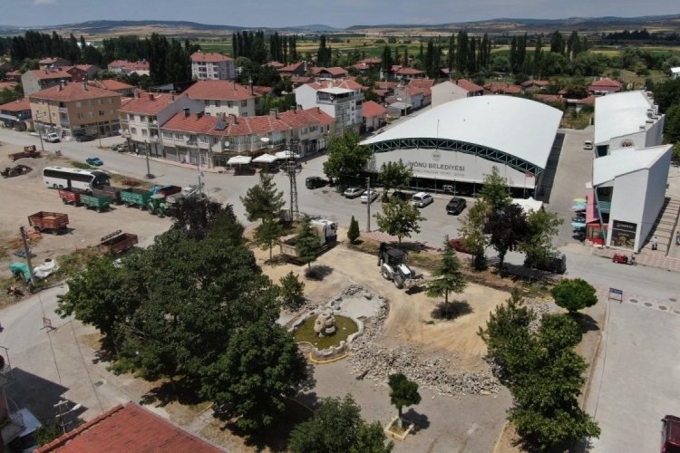 Eskişehir'de yeni park i&ccedil;in alt yapı &ccedil;alışmasına başlandı