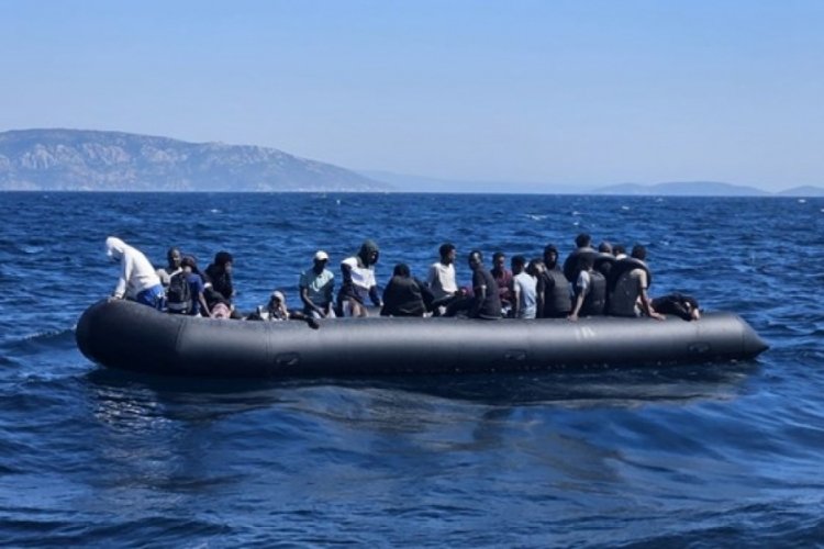 İzmir'de 132 ka&ccedil;ak g&ouml;&ccedil;men kurtarıldı