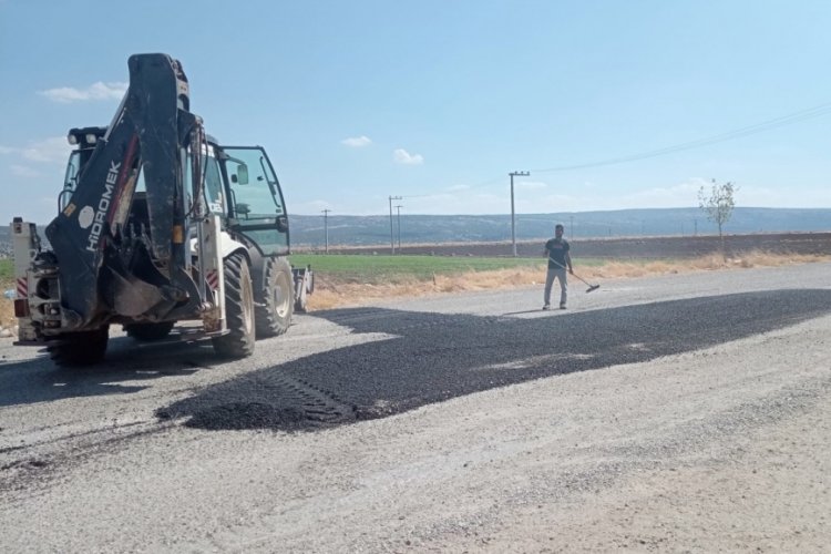 Gaziantep'te titizlikle asfaltlama &ccedil;alışmaları devam ediyor