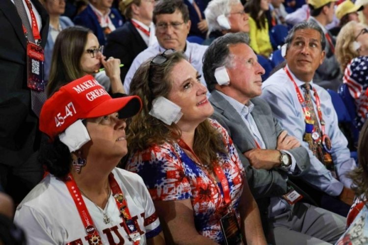 Trump i&ccedil;in bandajla geziyorlar!