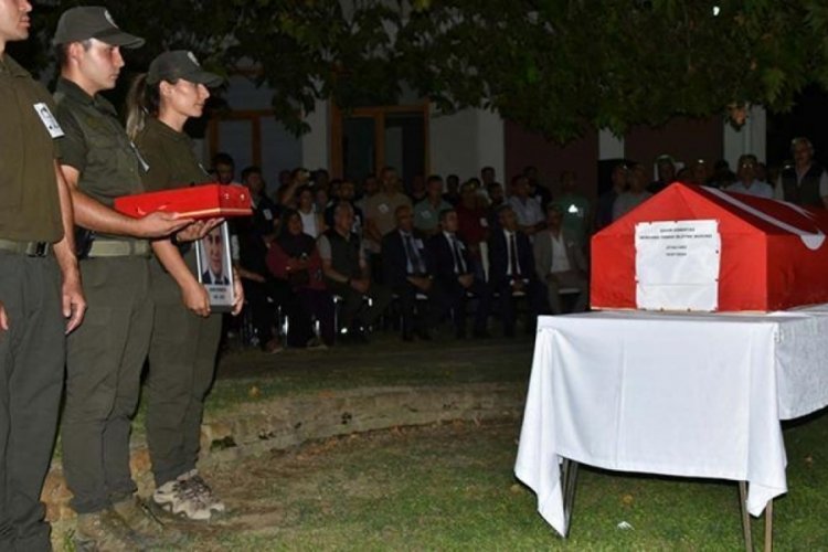 Şehit olan orman işletme m&uuml;d&uuml;r&uuml; i&ccedil;in t&ouml;ren d&uuml;zenlendi