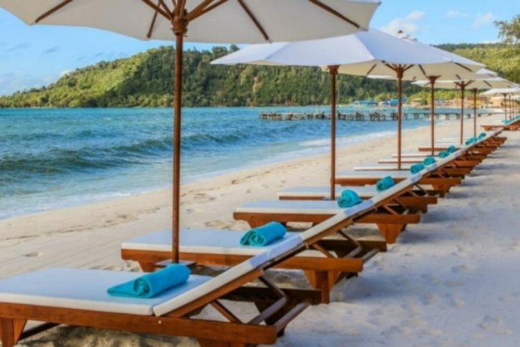 Plajlara eşya koyana 9 bin TL ceza