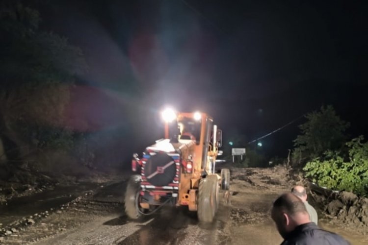 Giresun'da sağanak hayatı olumsuz etkiledi