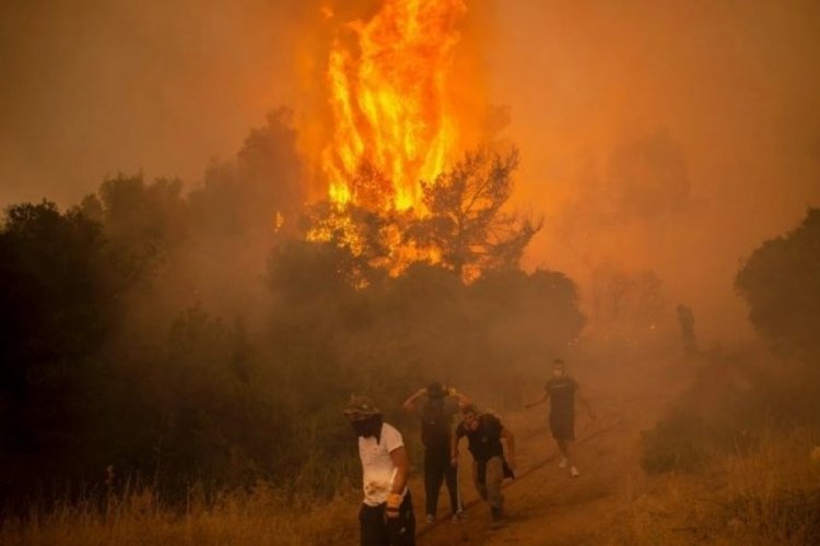 Yunanistan'da 68 noktada orman yangını &ccedil;ıktı