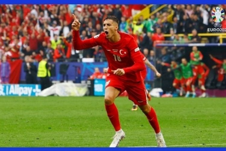 EURO2024'&uuml;n en g&uuml;zel gol&uuml; Mert M&uuml;ld&uuml;r'den!