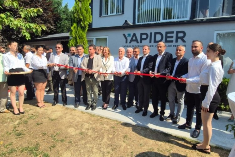 Bursa'da YAPİDER merkezi a&ccedil;ıldı